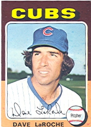 1975 Topps Mini Baseball Cards      258     Dave LaRoche